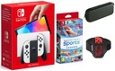 Nintendo Switch OLED + аксессуары + спортивная консоль