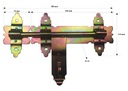 Zasuwa drzwiowa bramowa 300 mm ocynk Kod producenta 3731