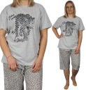 Женская пижама FISHES XXL 44 леопардовый принт PLUS SIZE 2XL