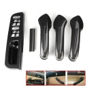 5X KARBONOWA НАКЛАДКА NA РУЧКА ВНУТРІШНЯ DO VW GOLF MK4 IV BORA  (18151624477) фото min 12