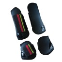 4 шт. Професійні практичні захисні чоботи для ніг Horse Tendon Guard для чорного кольору