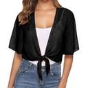 Bolero Chiffon Cardigan Women Summer Crop Tops Hal Značka bez značky