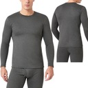 Футболка МУЖСКАЯ термоактивная, майка INSULATED COTTON, темная M/L
