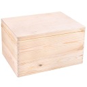 Деревянный ящик с крышкой 40x30x24 см