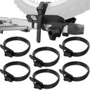 МОНТАЖНЫЙ РЕМЕНЬ ЗАЖИМ ДЛЯ КРЕПЛЕНИЯ КОЛЕСА ДЕРЖАТЕЛЬ ВЕЛОСИПЕДНОЙ БАГАЖНИКИ x6