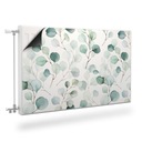 МАГНИТНАЯ обложка Листья акварель 120х60