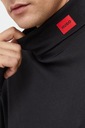 HUGO BOSS ORIGINÁLNA BLÚZKA LONGSLEEVE GOLF L DA135 Dominujúca farba čierna