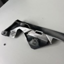 GLISSIÈRE POIGNÉE SUPPORT DROIT GARDE-BOUE AVANT RENAULT LAGUNA III OE 901260001Rphoto 9