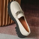 Topánky Mokasíny Ženy Poltopánky Koža Klasické Dominujúca farba viacfarebná