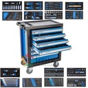 HOGERT TECHNIK ИНСТРУМЕНТАЛЬНЫЙ ШКАФ С ОБОРУДОВАНИЕМ НА 252 ЭЛЕМЕНТА HT7G058