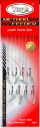 Поводок для методной кормушки, булавка/иголка, крючок 6, леска 0,25 м.