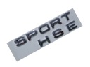 Эмблема Range Rover с надписью Sport HSE