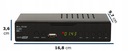 TUNER DEKODER DVB-T2 TV H.265 HEVC FULL HD USB HDMI ANTENA DVB-T AKTYWNA Certyfikat CE