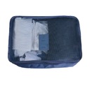 ТЕМНО-СИНИЙ Набор органайзеров для путешествий (6 шт.) для чемоданов, сумок, шкафов, синий