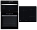 WHIRLPOOL комплект духовка + микроволновая печь + варочная панель