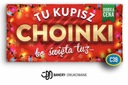 Baner Reklamowy Choinki 2x1m - Projekt Gratis Reklama choinek sprzedaż C38