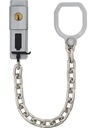 Дверная цепочка на серебряной ручке ABUS SK99.