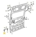 STABDIKLIS PROWADNIK DURYS STUMDOMŲJŲ VW T4 1991-2004 701843637 nuotrauka 5