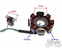 STATOR ISKROWNIK 8 COILS ATV70 