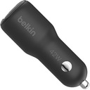 Автомобильное зарядное устройство Belkin - USB-C PD 3.0 3A PPS 30 Вт + USB-A 12 Вт, маленькое