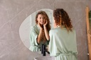 Асимметричное безрамное настенное зеркало Loft Stain