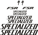 СПЕЦИАЛИЗИРОВАННЫЕ наклейки FSR черные 11-4C РАЗНЫЕ ЦВЕТА