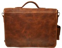 Taška kožená pánska taška veľká pojme notebook 15 poľsko výroba Pohlavie Výrobok pre mužov