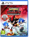 SONIC X SHADOW GENERATIONS — PL — PS5 — диск Blu-ray