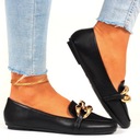 ЧЕРНЫЕ МОКАСИНЫ ЖЕНСКИЕ, МОДНЫЕ СЛИПОНЫ