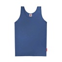 Синяя футболка из синей футболки L T-накаливание футболка