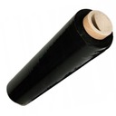 FOLIA STRETCH XL STRECZ CZARNA ROLKA 3 KG EXTRA MOCNA i KRYJĄCA