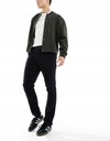 New Look NH8 kkn čierne nohavice chino casual vrecká 30/30 Značka New Look