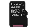 Karta KINGSTON micro SD 64GB microSD + ADAPTER Model Kingston