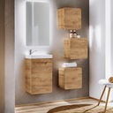 Skrinka ARCADE farba prírodná hnedá štýl loft hakano - BATHROOM/HGCABINET Hĺbka nábytku 22 cm