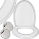 СИДЕНЬЕ ДЛЯ УНИТАЗА УНИВЕРСАЛЬНОЕ МЕДЛЕННО ЗАКРЫВАЮЩЕЕСЯ СИДЕНЬЕ ДЛЯ УНИТАЗА СО СЪЕМНОЙ КРЫШКОЙ