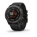 Garmin Fenix ​​6X Pro Solar Edition — умные часы с черной резиной P