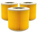3x FILTR DO KARCHER MV2 MV3 WD2 WD3 SE4001 WD2 PLUS KWD V17 V15