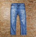 Džínsové nohavice EMPORIO ARMANI Dizajnové Džínsy Denim Nový Model 34 Dĺžka nohavíc dlhá