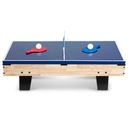 STÓŁ DO PIŁKARZYKÓW GRY PIŁKARZYKI CYMBERGAJ BILARD PING PONG 4W1 Długość 82 cm