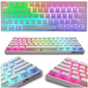 ИГРОВАЯ КЛАВИАТУРА С ПОДСВЕТКОЙ Маленький USB-светодиод RGB ДЛЯ ГЕЙМЕРОВ 60%