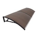 КРЫША НАД ДВЕРЬЮ КРЫША 200 x 120 АЛЮМИНИЙ