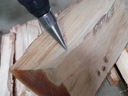 Шнек для раскалывания древесины, 45 мм, конус, сверло с шестигранной головкой SDS+