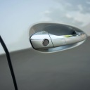 4PCS CAR DOOR KEYHOLE TRIM STICKERS ЧОРНИЙ PVC DECORATIVE LOCK HOLE GUARDS  (18435809694) фото min 15