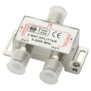 РАЗДЕЛИТЕЛЬ F РОЗЕТКА - 2X РОЗЕТКА КОРПУСА БОЛЬШАЯ 2 ТВ