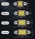 LEMPUTĖ VAMZDELIS LED 41MM 42MM C3W C5W XSTORM CANBUS nuotrauka 11