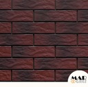 Клинкерная плитка RUSTIKO BURGUNDY SHADOW FACADE