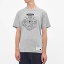 ФУТБОЛКА FORD MUSTANG BLACK LINE, СЕРАЯ, размер M