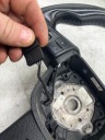 VOLANT CUIR MULTIFONCTION PALETTES SKODA SUPERB II 3T0419091Lphoto 9