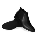 Мужские ботинки челси на резинках Зимние туфли J&R 654 Black face 44.