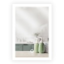 Светодиодное зеркало 80x120 с сенсорным выключателем ATENA